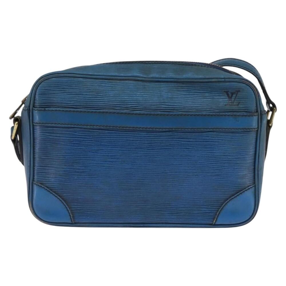 Louis Vuitton Epi Trocadero 23 Shoulder Bag Blue